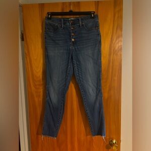 Madewell 10” High Rise Skinny Crop - 30